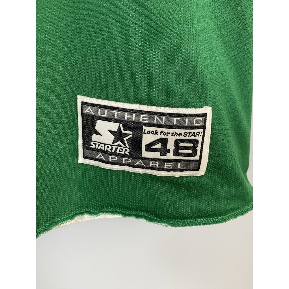 Vtg Larry Bird Boston Celtics Starter Size 48 NBA Training Reversible Jersey - Picture 7 of 11